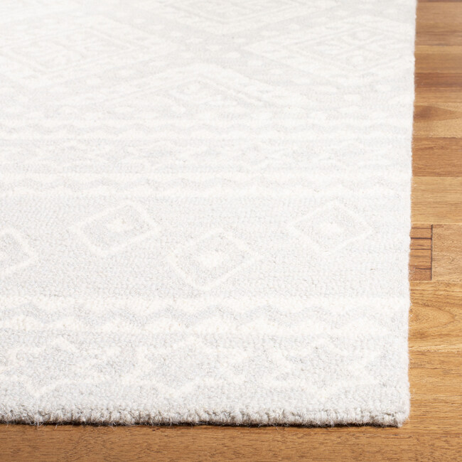 Micro-Loop Sawyer Rug, Grey - Rugs - 4