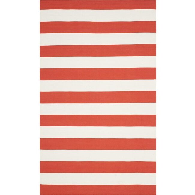 Montauk Kylie Rug, Red - Rugs - 4