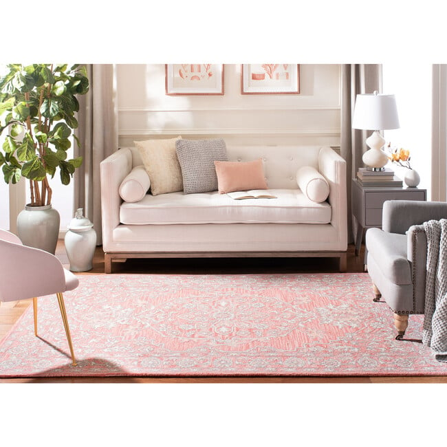 Micro-Loop Logan Rug, Blush Multi - Rugs - 3