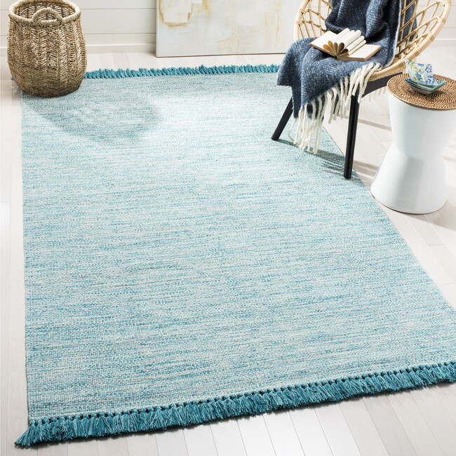 Montauk Gemma Rug, Turquoise - Rugs - 5