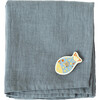 Set of 2 Muslin Cloth, Blue Fog - Swaddles - 1 - thumbnail