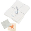 Set of 2 Muslin Cloth, White - Swaddles - 2