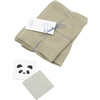 Set of 2 Muslin Cloth, Sage - Swaddles - 2