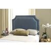 Dane Piping Headboard, Blue/White - Beds - 2