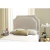 Dane Piping Headboard, Grey/White - Beds - 2