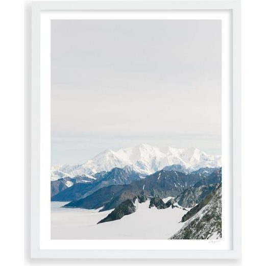 Layered Peaks Yukon, 17" x 20"