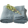 Linen Flat Sheet, Blue Fog - Sheets - 1 - thumbnail