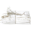 Linen Flat Sheet, White - Sheets - 1 - thumbnail