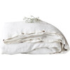 Linen Duvet Cover, White - Duvet Sets - 1 - thumbnail