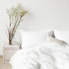 Linen Duvet Cover, White - Duvet Sets - 2