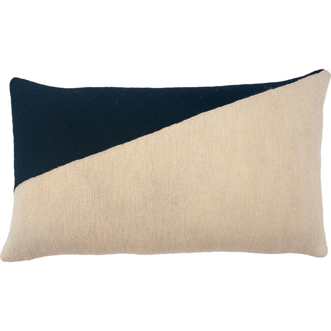 Marianne Rectangular Pillow Cover, Black - Decorative Pillows - 1
