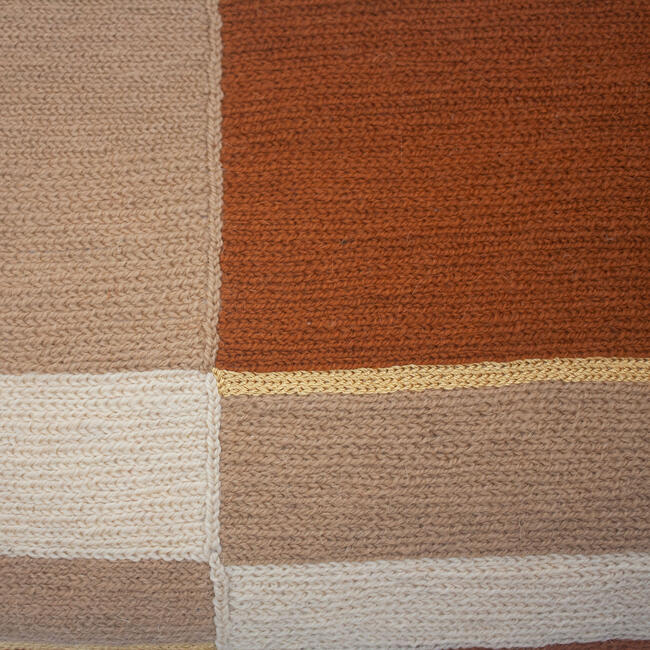 Marianne Lumbar Pillow Cover, Ochre - Decorative Pillows - 3