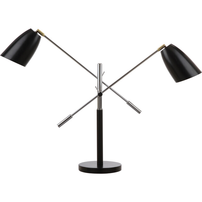 Mavis Adjustable Table Lamp, Black