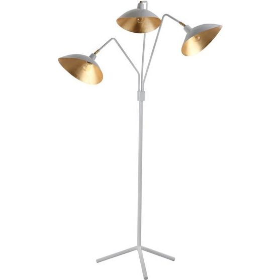 Iris Floor Lamp, White