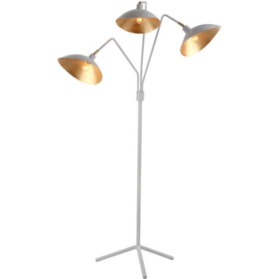Iris Floor Lamp, White