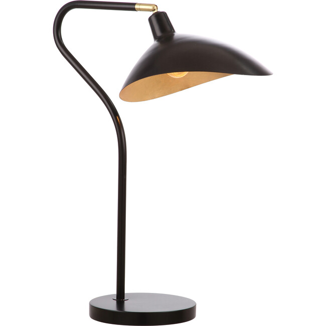 Giselle Adjustable Table Lamp, Black - Lighting - 2