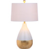 Set of 2 Kingship Table Lamps, White - Lighting - 3