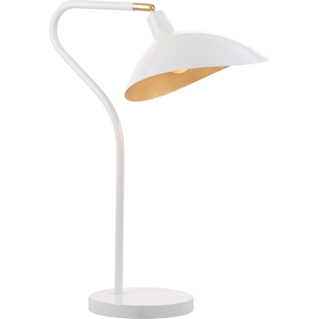 Giselle Adjustable Table Lamp, White - Lighting - 2