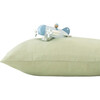 Kids Linen Pillowcase, Sage - Pillows - 2