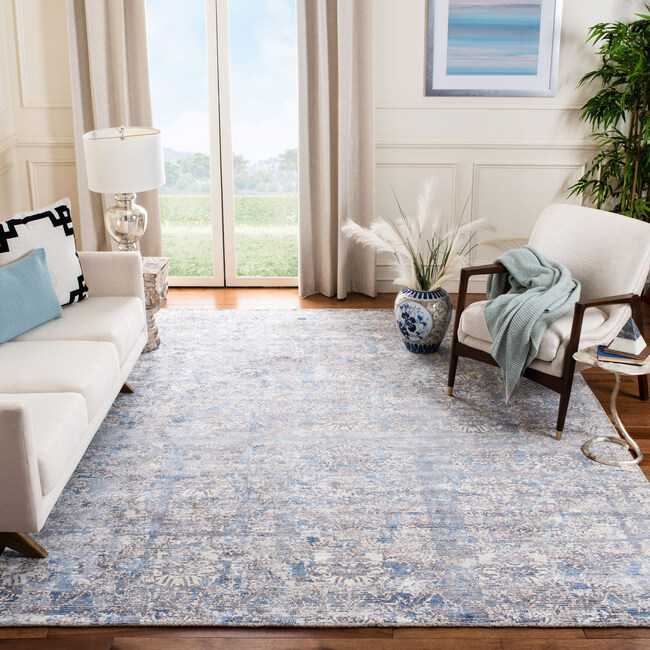 Mirage Keir Rug, Navy & Ivory - Rugs - 4