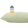 Kids Linen Pillowcase, Sage - Pillows - 3