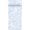 Moon & Star Novelty Blanket, Blue - Blankets - 1 - thumbnail