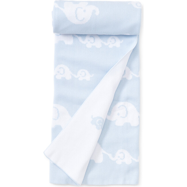 Elephant Novelty Blanket, Blue