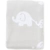 Elephant  Novelty Blanket, Grey - Blankets - 3