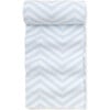 Chevron Novelty Blanket, Blue - Blankets - 1 - thumbnail