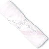 Charmed Blanket, White & Pink - Blankets - 1 - thumbnail