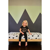Organic Triangle Crib Sheet, Night Black - Crib Sheets - 2