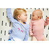 Organic Abacus Crib Sheet, Night Black - Crib Sheets - 2