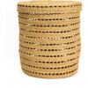 XL Lidded Lace-Grass Box Hamper, Natural - Storage - 1 - thumbnail