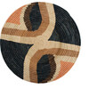 32" Jumbo Woven Wall Plate Decor, Tabia Peach - Wall Décor - 1 - thumbnail