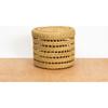 Large Lidded Lace Grass Box, Natural - Storage - 2