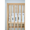 Organic Abacus Crib Sheet, Night Black - Crib Sheets - 3