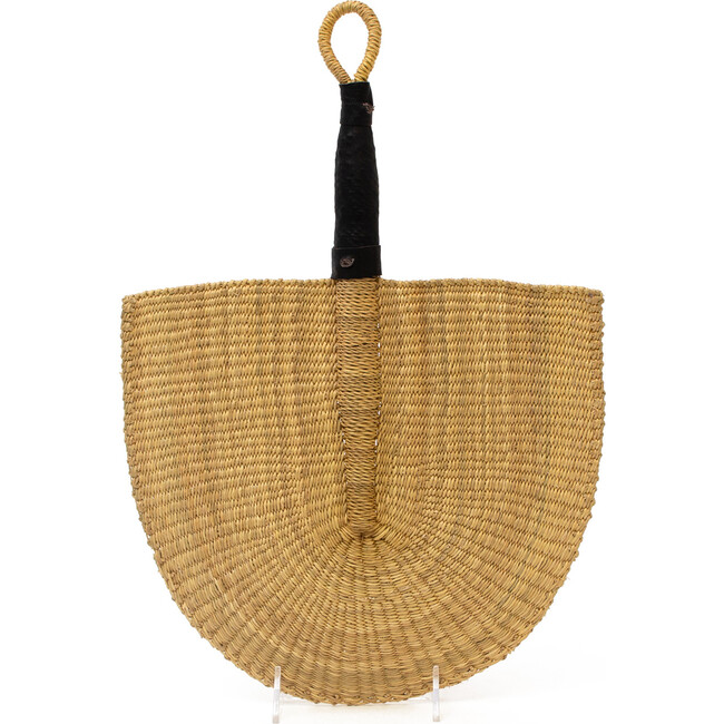 Handmade Bolga Fan, Natural - Wall Décor - 1
