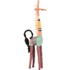 Raffia Giraffe Shelf Decor, Colorful - Accents - 4