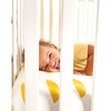 Organic Half Moon Crib Sheet, Mustard Gold - Crib Sheets - 2