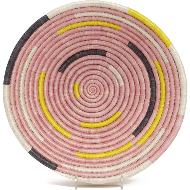 10" Medium Spiral Basket, Pale Blush - Storage - 1