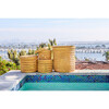 Large Lidded Lace Grass Box, Natural - Storage - 3