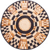 48" Oversized Woven Wall Plate Decor, Midnight Multi - Wall Décor - 1 - thumbnail