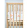 Organic Triangle Crib Sheet, Blush - Crib Sheets - 2