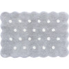 Mini Biscuit Washable Rug, Pearl Grey - Rugs - 1 - thumbnail