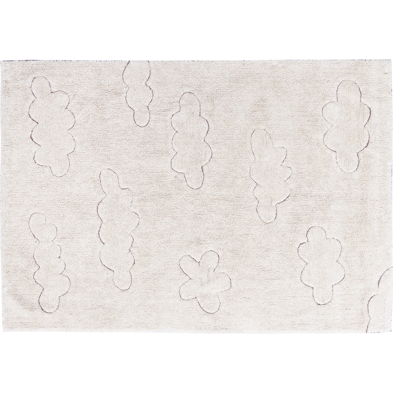 Lorena Canals Clouds RugCycled Washable Rug - 4' x 5' 3