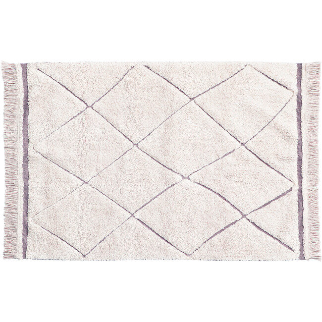 Bereber RugCycled Washable Rug, Natural - Rugs - 3