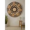 48" Oversized Woven Wall Plate Decor, Midnight Multi - Wall Décor - 2