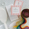 Solid Jumbo Balloon with Rainbow Streamer Tassel Kit, White - Decorations - 2