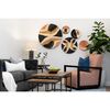 32" Jumbo Woven Wall Plate Decor, Tabia Peach - Wall Décor - 4