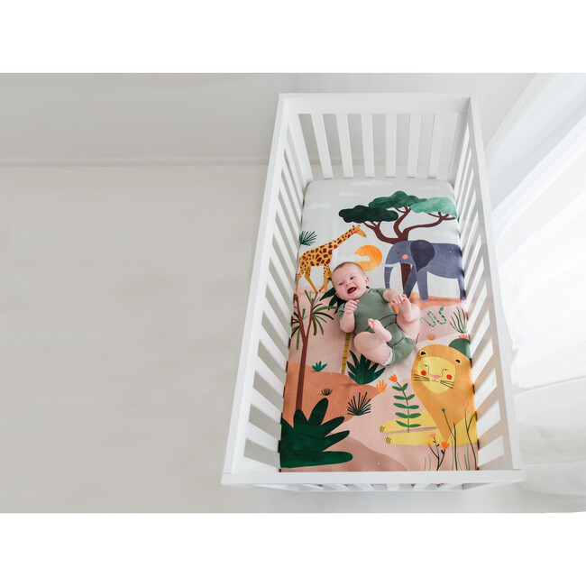 In The Savanna Standard Crib Sheet - Crib Sheets - 5